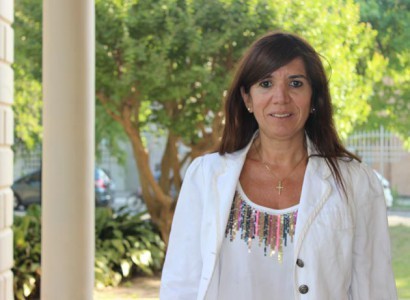 Claudia Zalazar, docente de la carrera de Abogacía de la UBP.