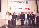Parte del equipo organizador del Congreso.