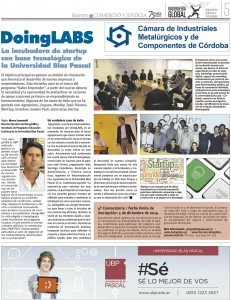 Suplemento Ingeniería Global. Diario Comercio y Justicia.