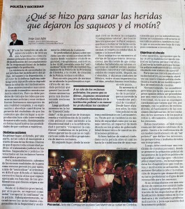 Columna de Jorge Jofré. La Voz del Interior