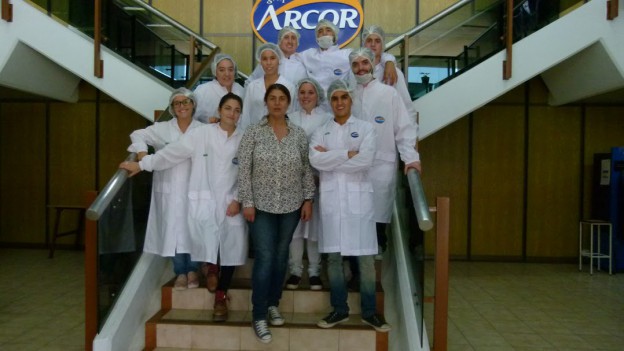 La UBP de visita en Arcor