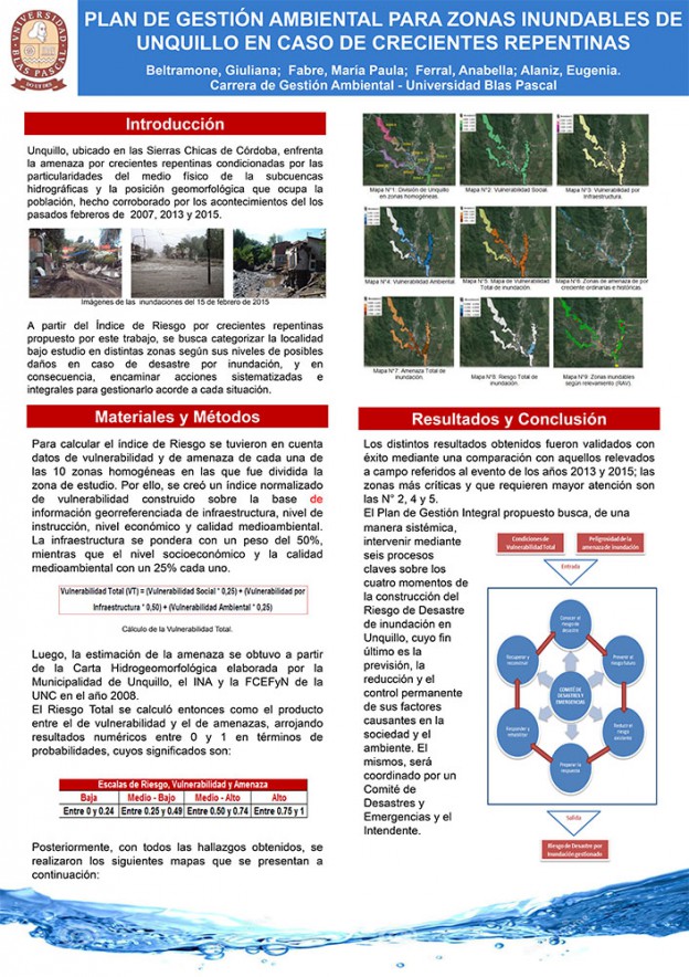 Gestión Ambiental: una investigación sobre inundaciones en Unquillo