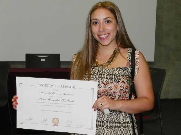 Egresada UBP en el Instituto de Investigación en Turismo