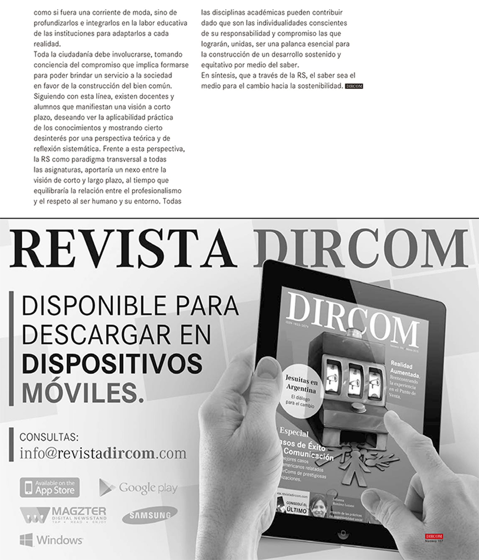 Revista DIRCOM Nº 107 