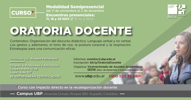 Cursos de capacitación docente