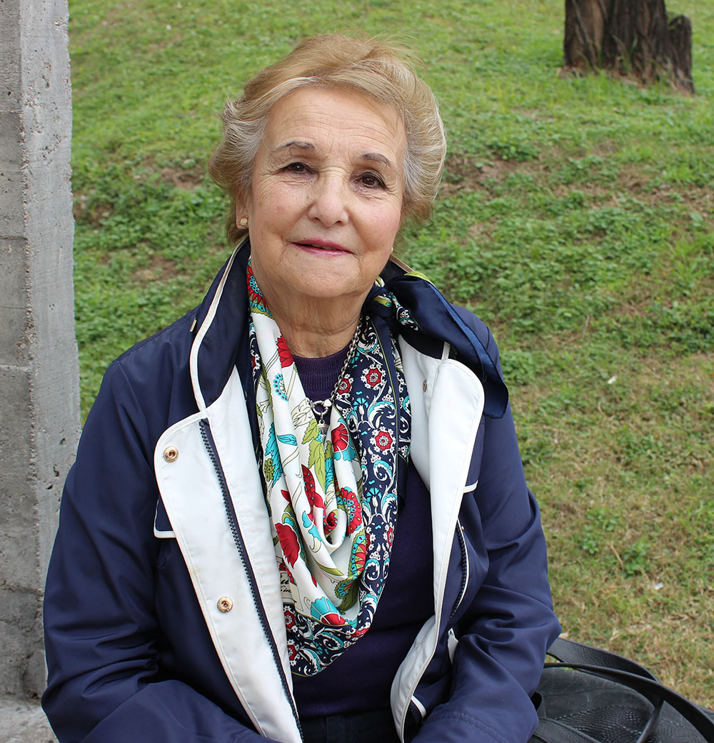 Una alumna de 80 años