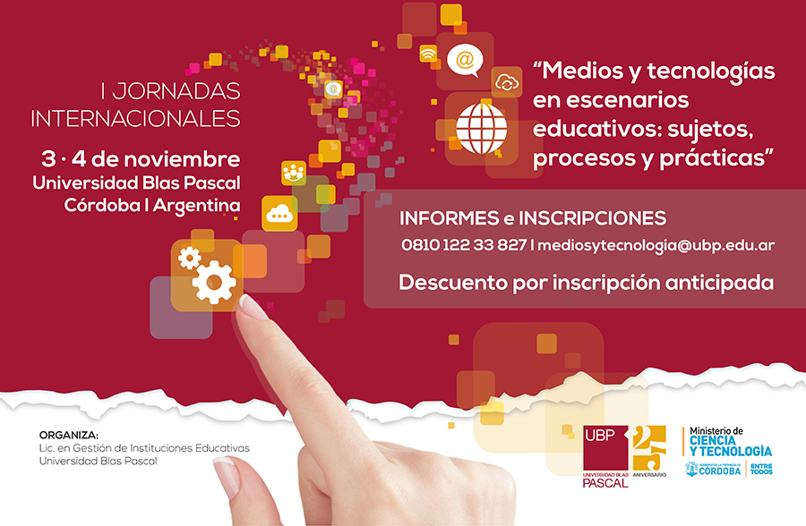 I Jornadas Internacionales “Medios y Tecnologías en escenarios educativos”