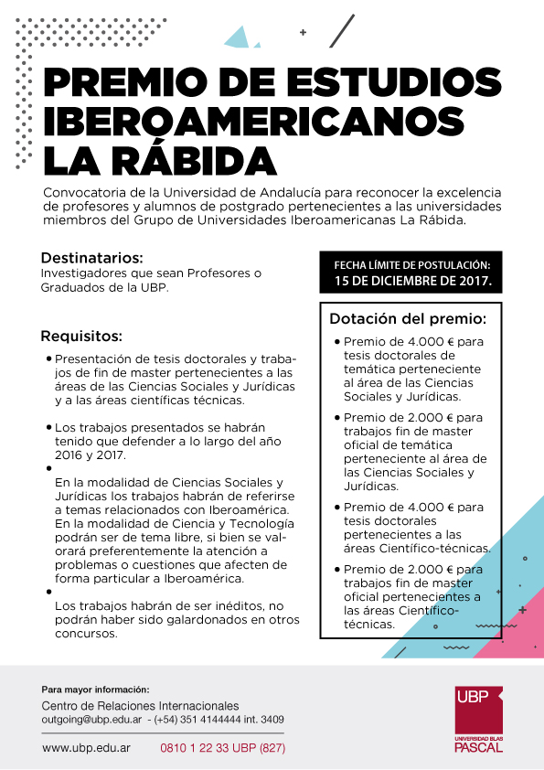 Premio de estudios iberoamericanos La Rábida