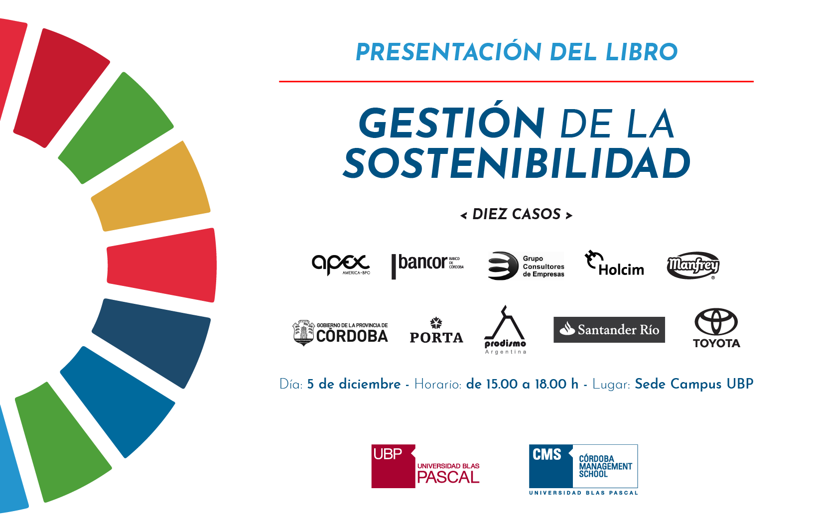 La UBP presenta el libro: Gestión de la Sostenibilidad