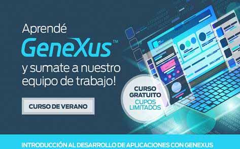 Desarrolladores: aprendé sobre GeneXus