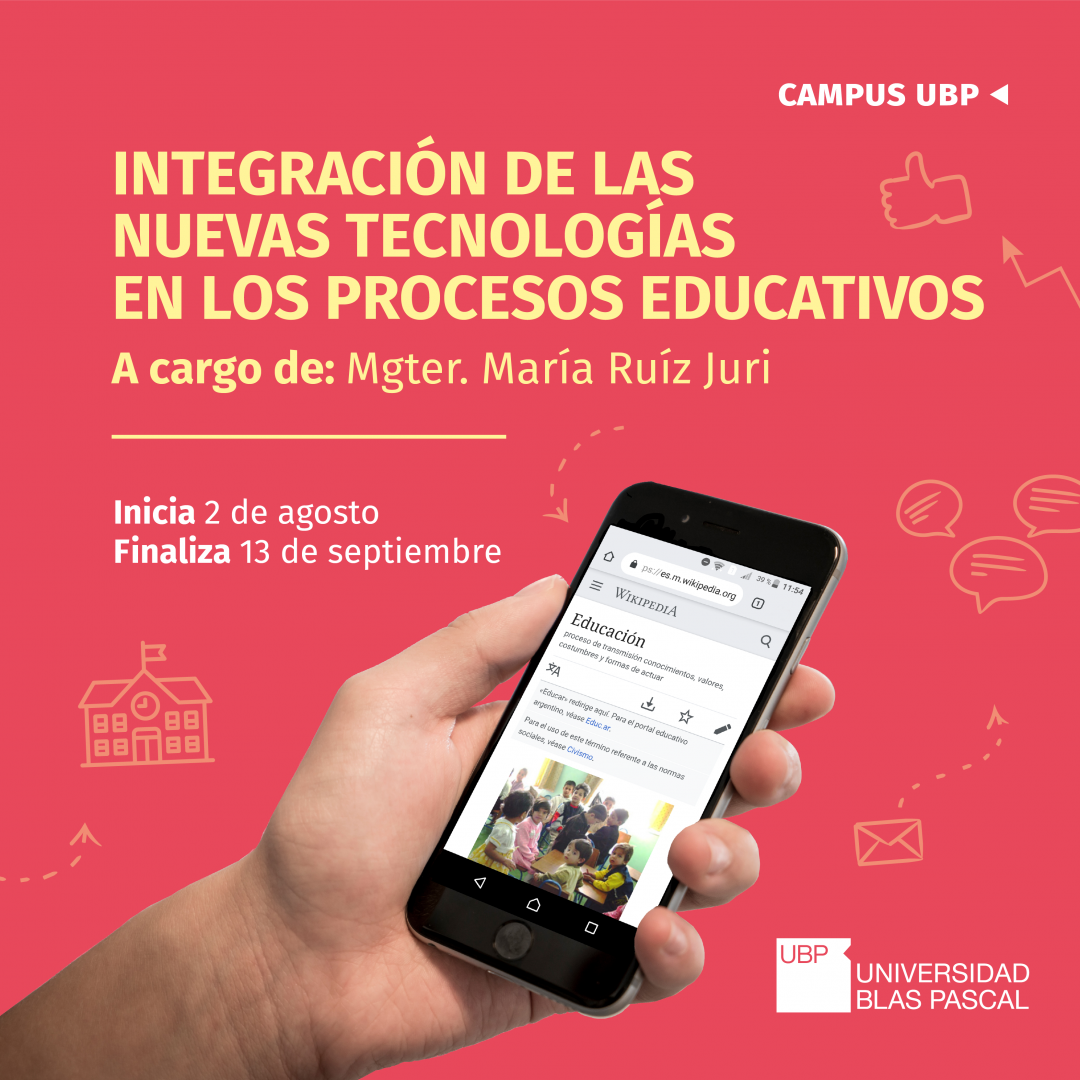 Curso con puntaje docente: integración de las nuevas tecnologías educativas