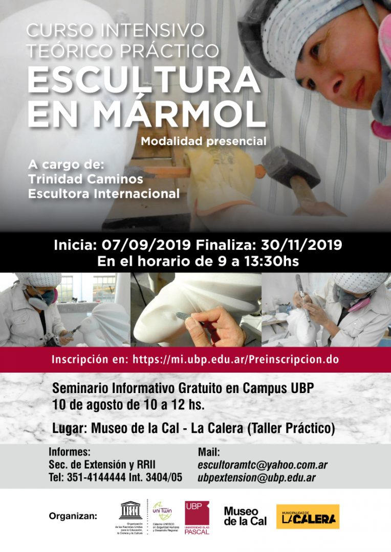 Taller de mármol en la UBP