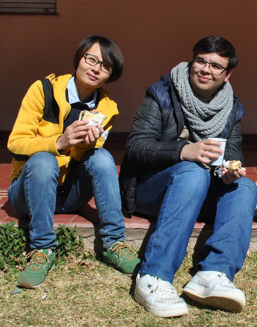 Despedida a un tutor de los alumnos extranjeros