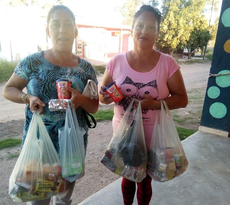 La UBP brindó ayuda al Merendero Mis Pimpollos para afrontar la crisis sanitaria