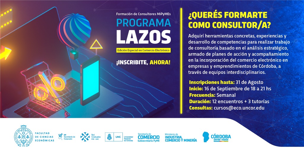 Nueva edición del programa Lazos, especial comercio electrónico