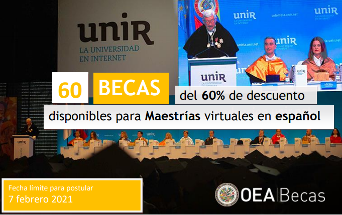 Becas parciales para Maestrías virtuales