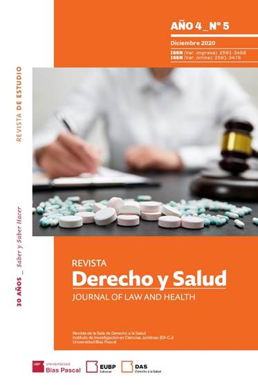 Ya está disponible la 5ta edición de la Revista Derecho y Salud