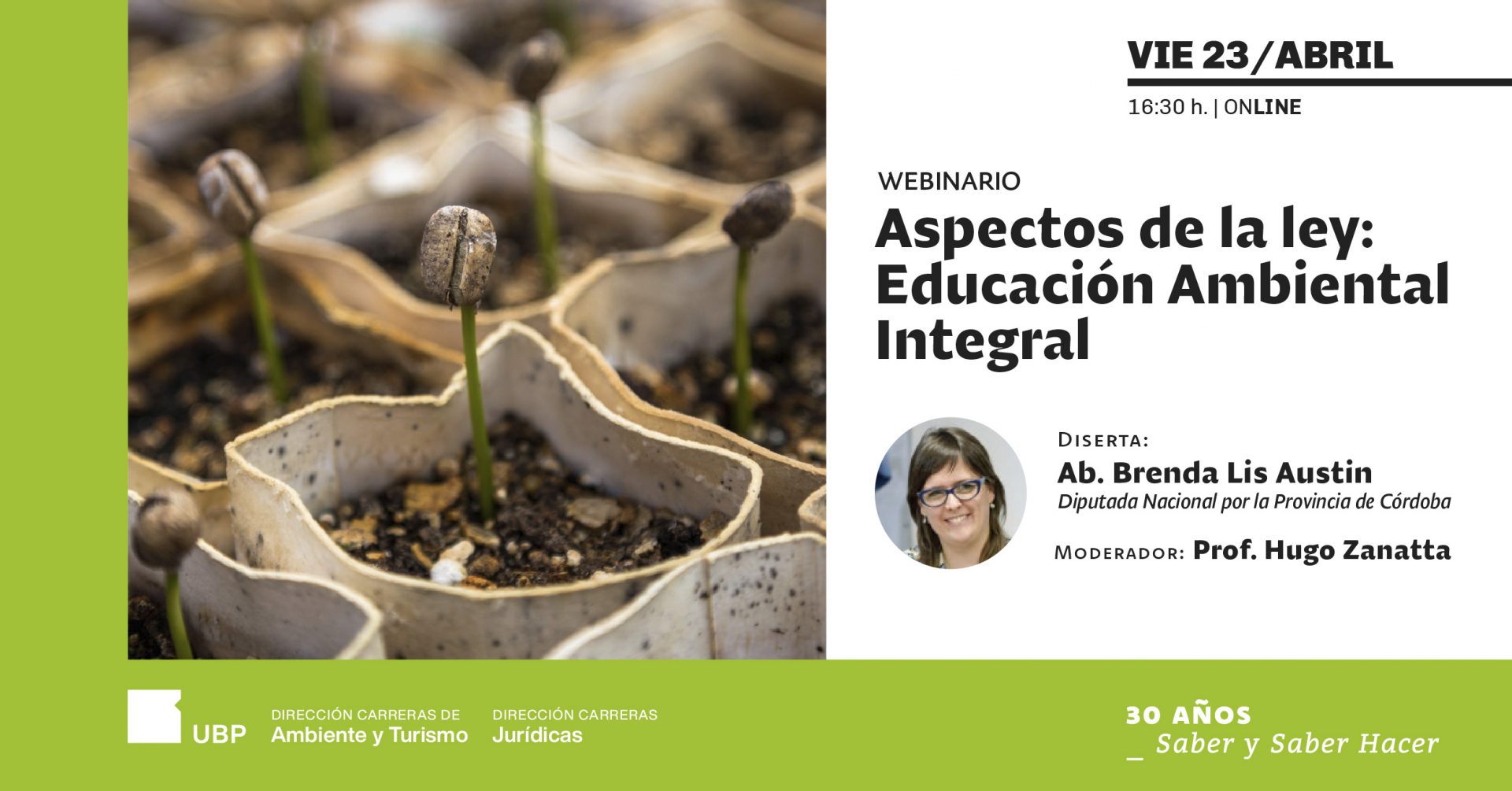 Webinario: Aspectos de la Ley Educación Ambiental Integral