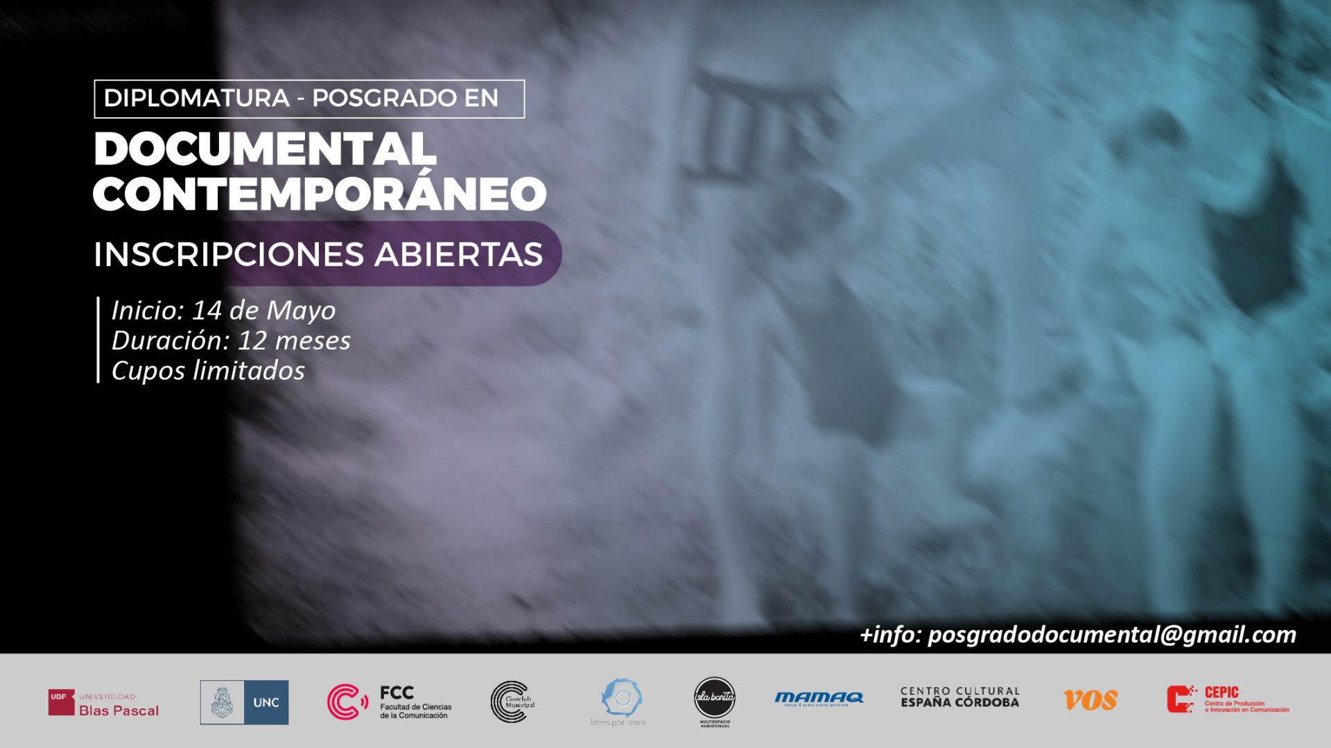 Inscripciones abiertas: Posgrado en Documental Contemporáneo