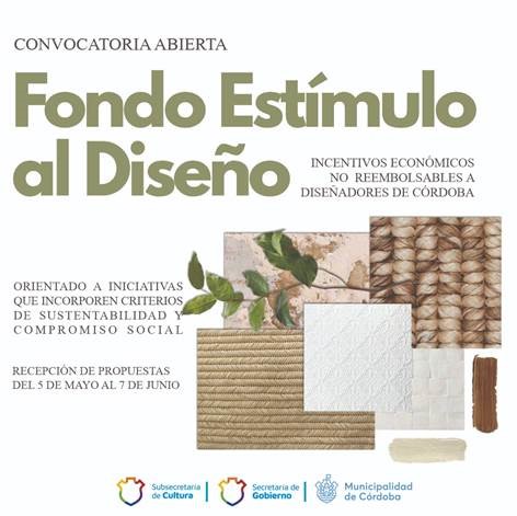 Fondos para proyectos sustentables de diseño