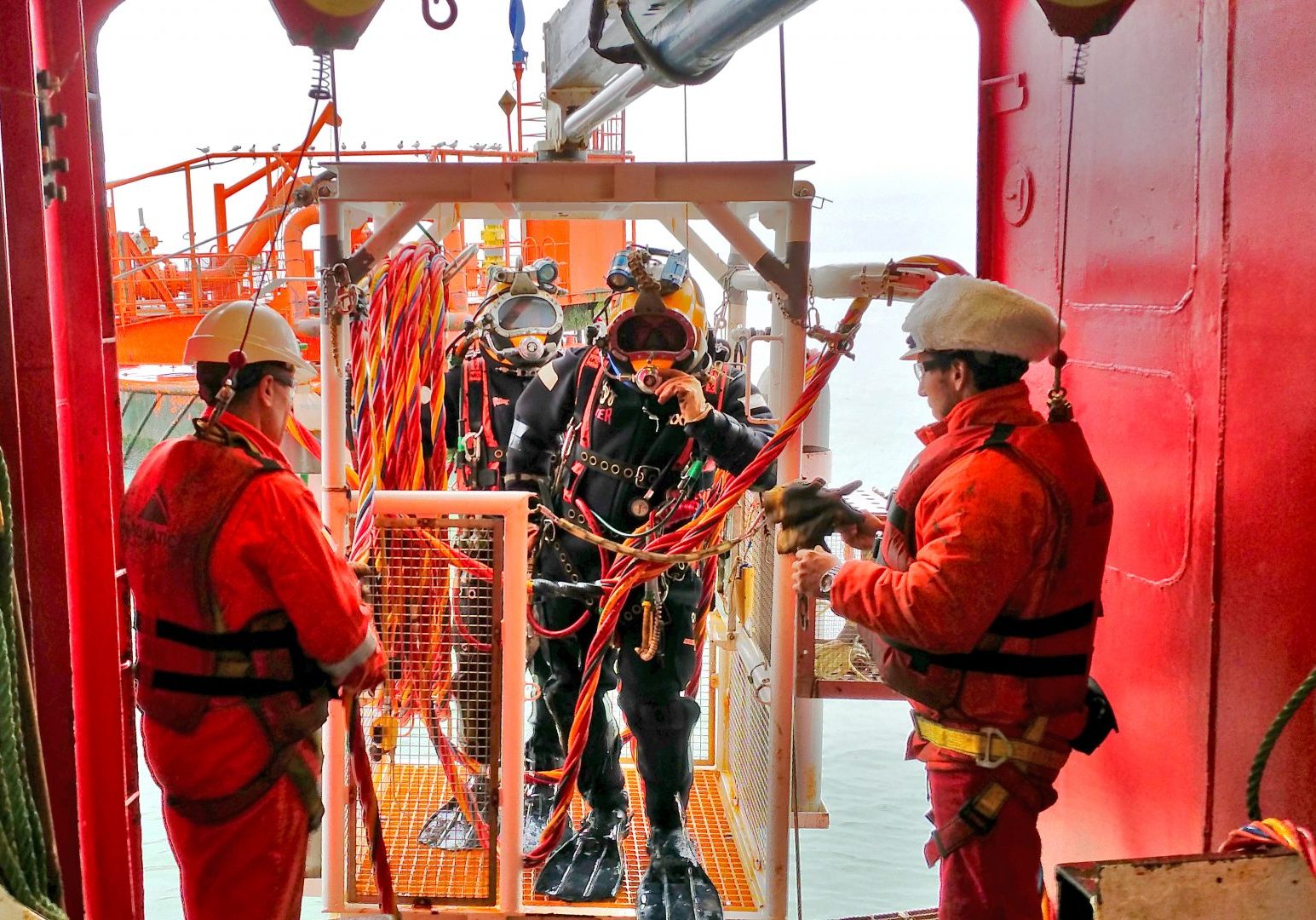 Buzo profesional en Tierra del Fuego y estudiante UBP