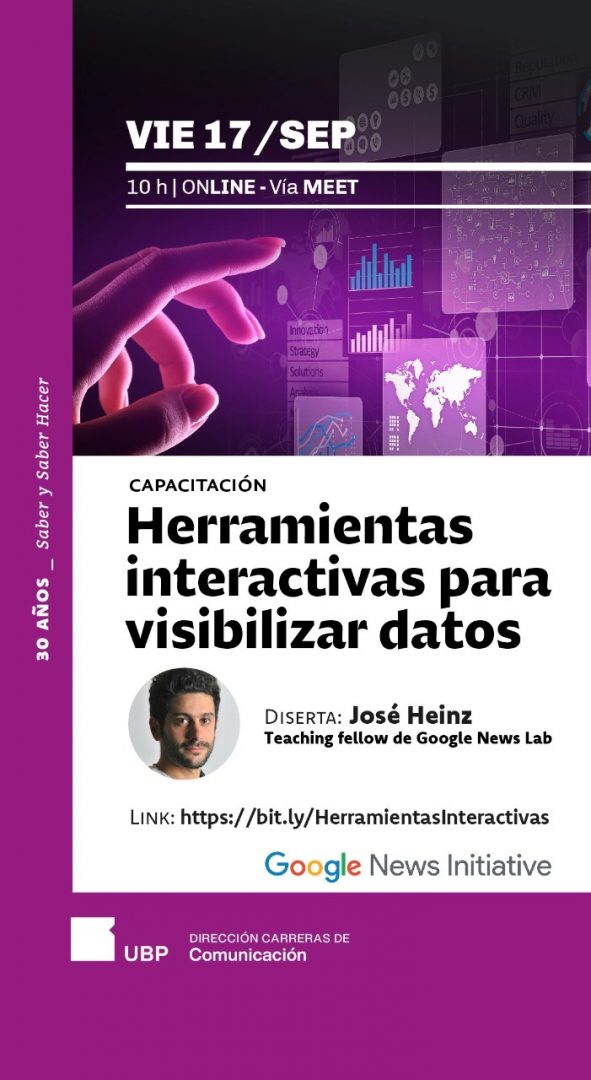 Capacitación | Herramientas interactivas para visibilizar datos