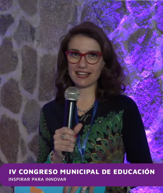 María Helena Saddi en el IV Congreso Municipal de Educación