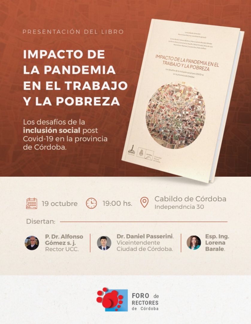 Presentan el libro “Impacto de la Pandemia en el Trabajo y la Pobreza”