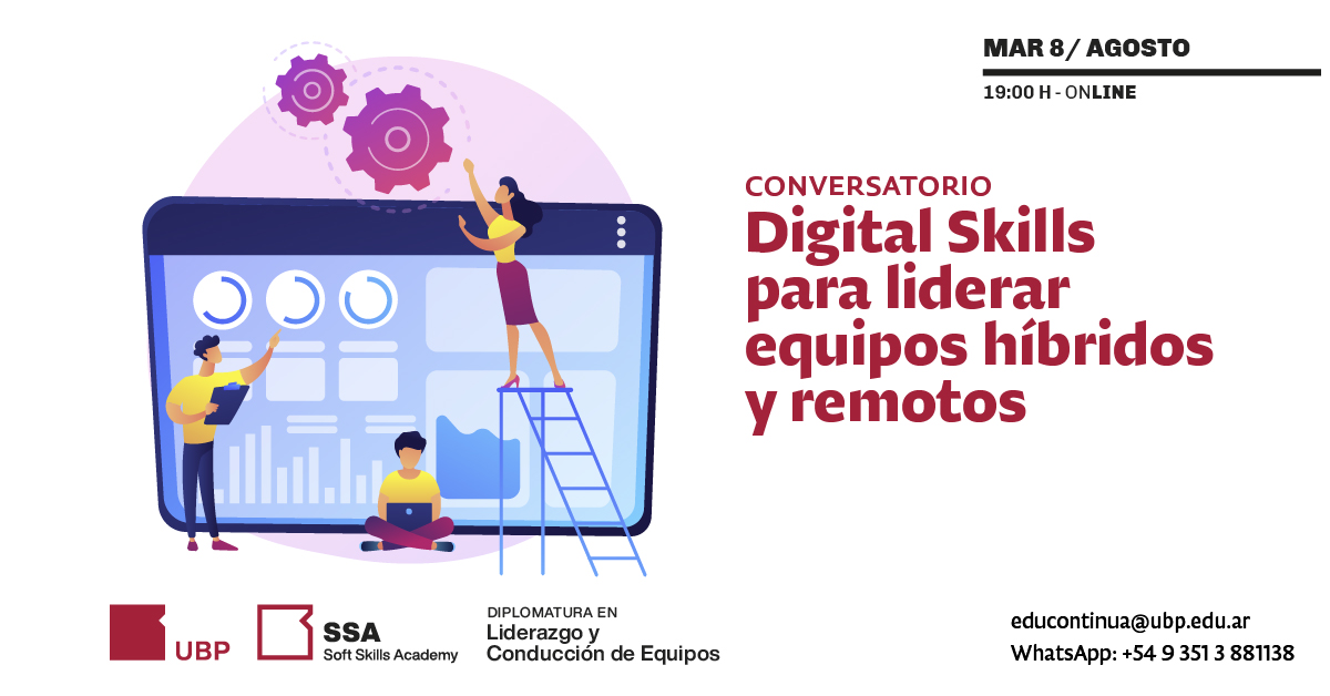 Digital Skills para liderar equipos híbridos y remotos | Conversatorio
