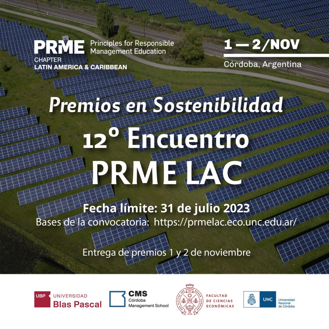 Premios en Sostenibilidad del 12º Encuentro PRME LAC 2023