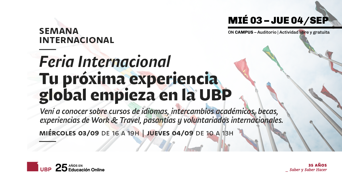 Feria semana Internacional UBP